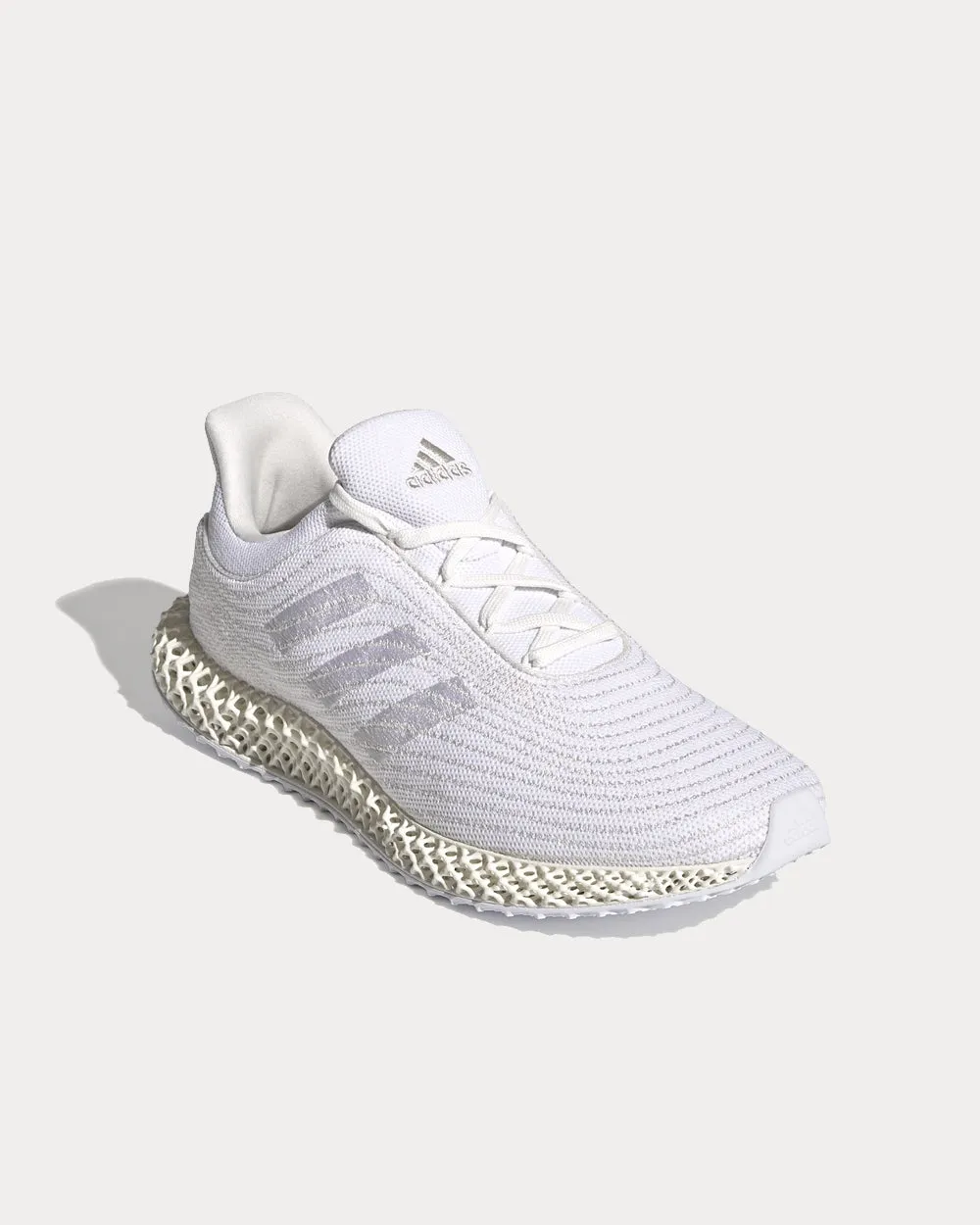 4d Parley Cream White Running Shoes