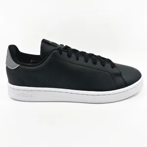 Adidas Advantage Black Grey White Mens Athletic Sneakers