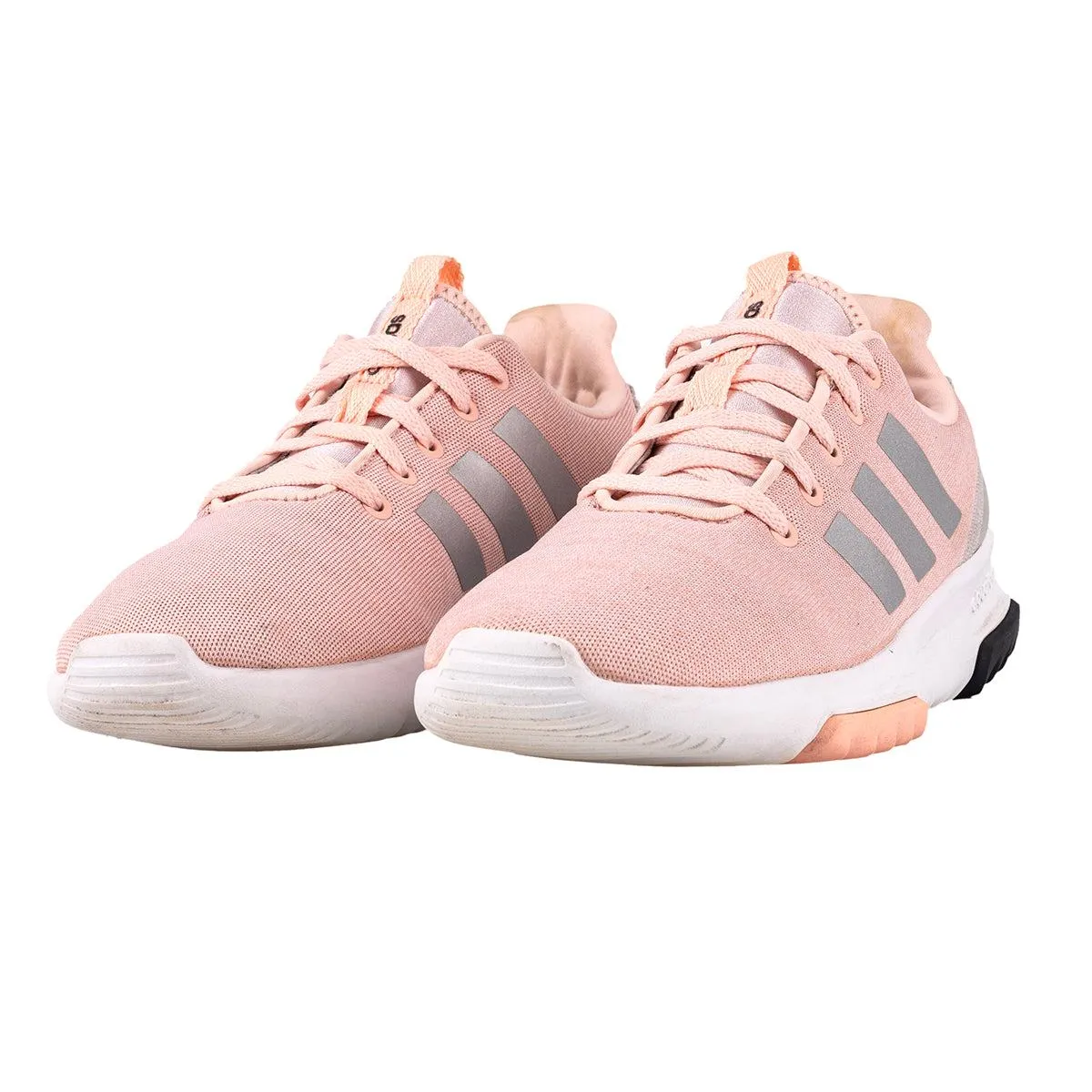 Adidas Cf Racer Sport Shoes Fabric Pink Colour For Women