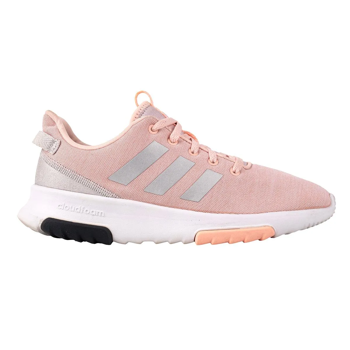 Adidas Cf Racer Sport Shoes Fabric Pink Colour For Women