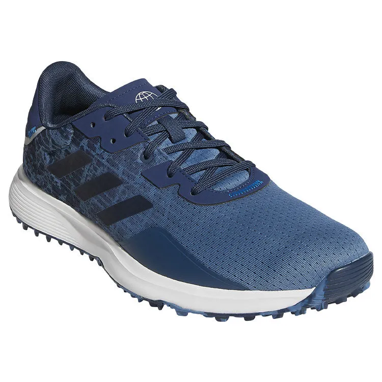 adidas S2G SL Golf Shoes - Blue/Navy/White