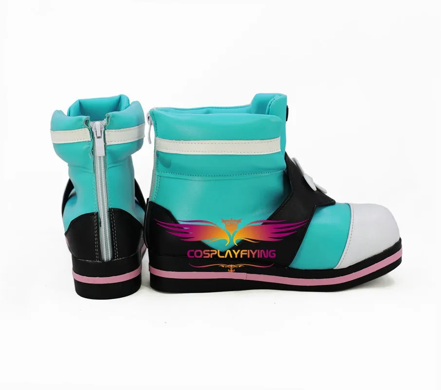 Anime A.I.Channel Kizuna AI Cosplay Shoes Boots Custom Made for Adult Men and Women Halloween Carnival