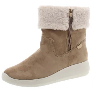 Anne Klein Sport Womens Frizby Faux Fur Cold Weather Booties