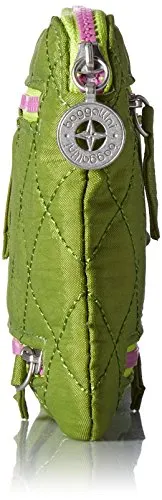 Baggallini Women's Rfid Currency & Passport Organizer green/kiwi One Size