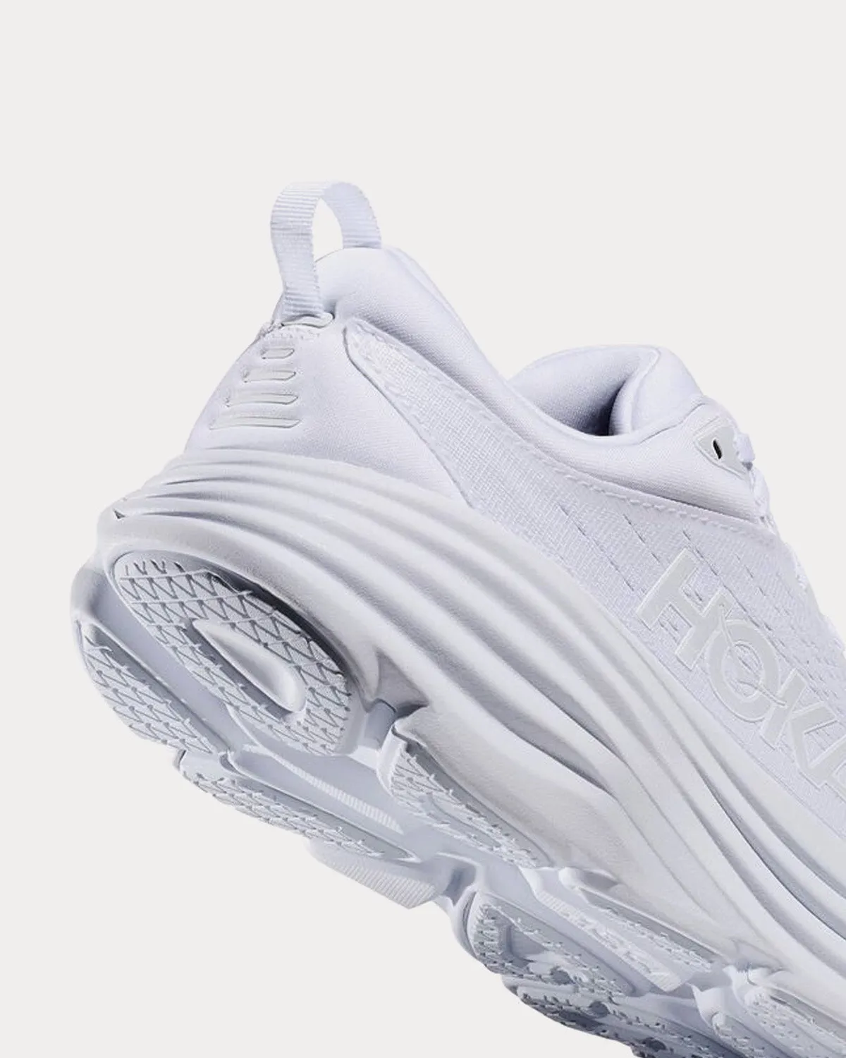 Bondi 8 White / White Running Shoes