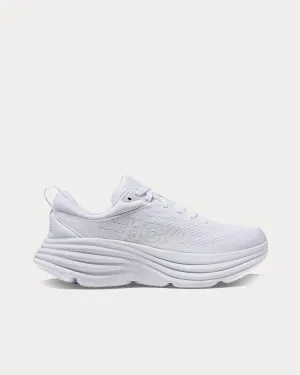 Bondi 8 White / White Running Shoes