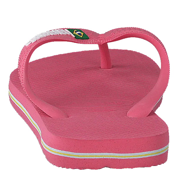 Brasil Logo Pink Porcelain