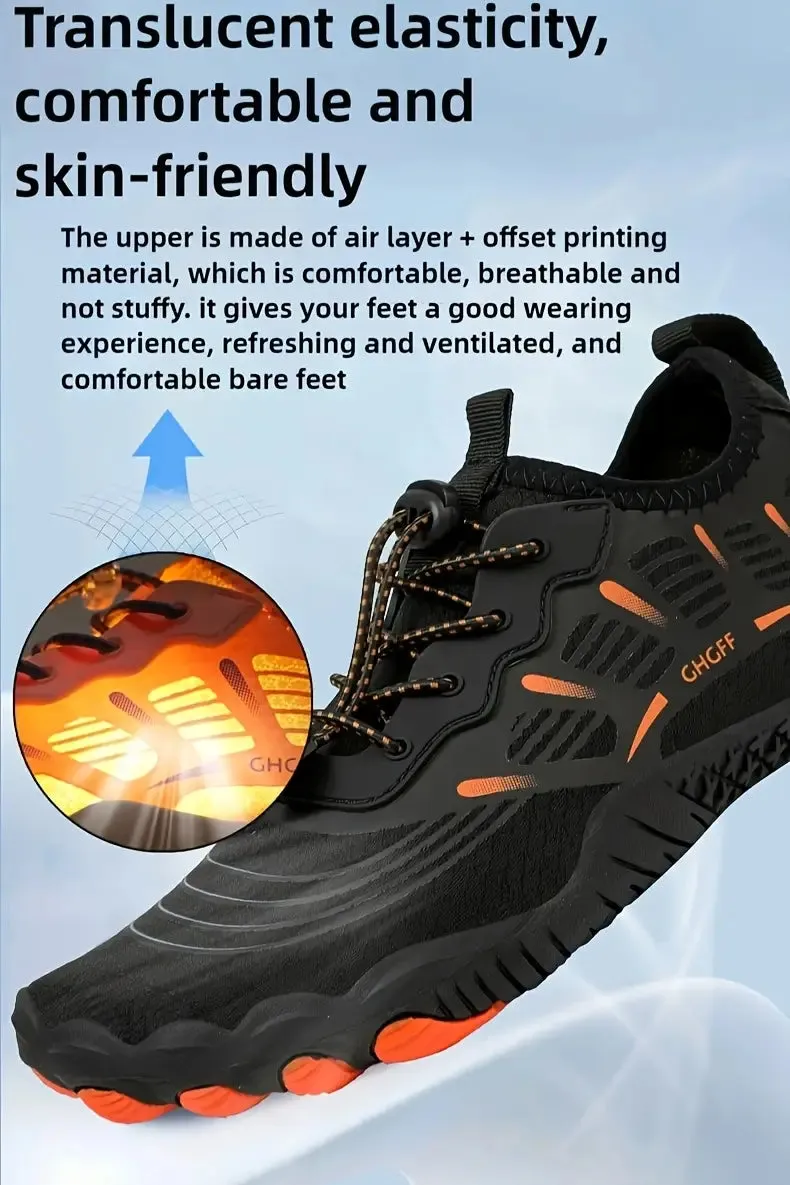 Breathable Non-slip Barefoot Shoes Lightweight Five Fingers Sports Hiking Shoes