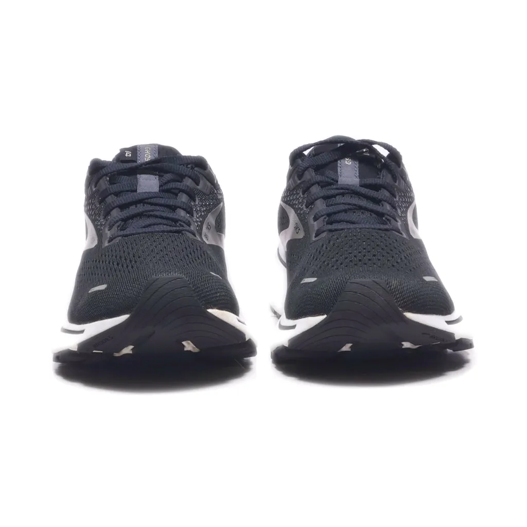 Brooks Ghost 14 Sport Shoes Fabric Black Colour For Women