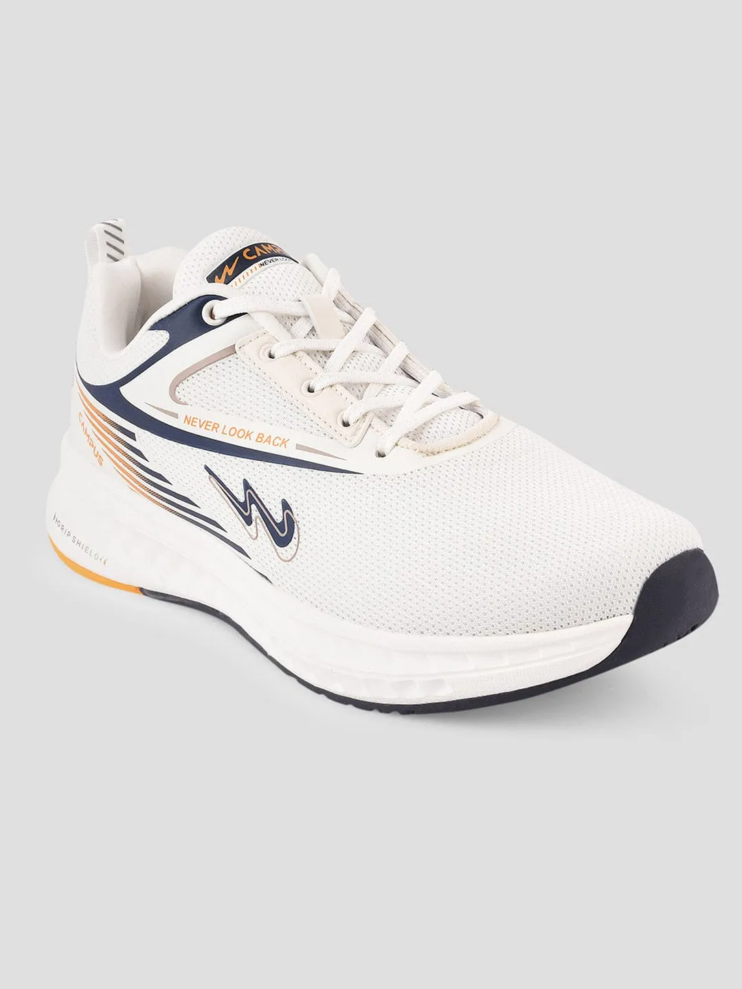 CAMP-DELIGHT White Men's Running Shoes