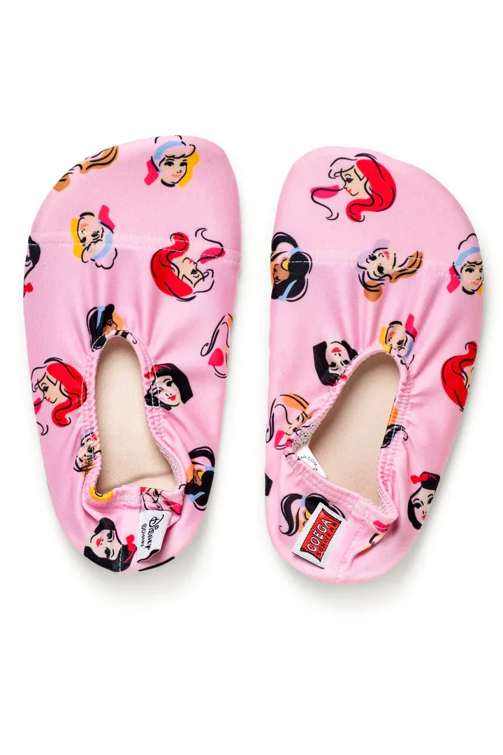 COEGA Girl's Disney Pool & Beach Shoes Extra Small - Pink Doodles