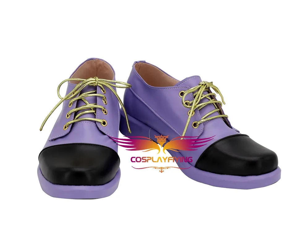 Comics Anime JoJo's Bizarre Adventure Kujo Jotaro Cosplay Shoes Boots Custom Made for Adult Men and Women Halloween Carnival