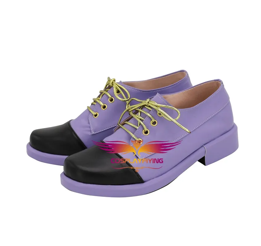 Comics Anime JoJo's Bizarre Adventure Kujo Jotaro Cosplay Shoes Boots Custom Made for Adult Men and Women Halloween Carnival