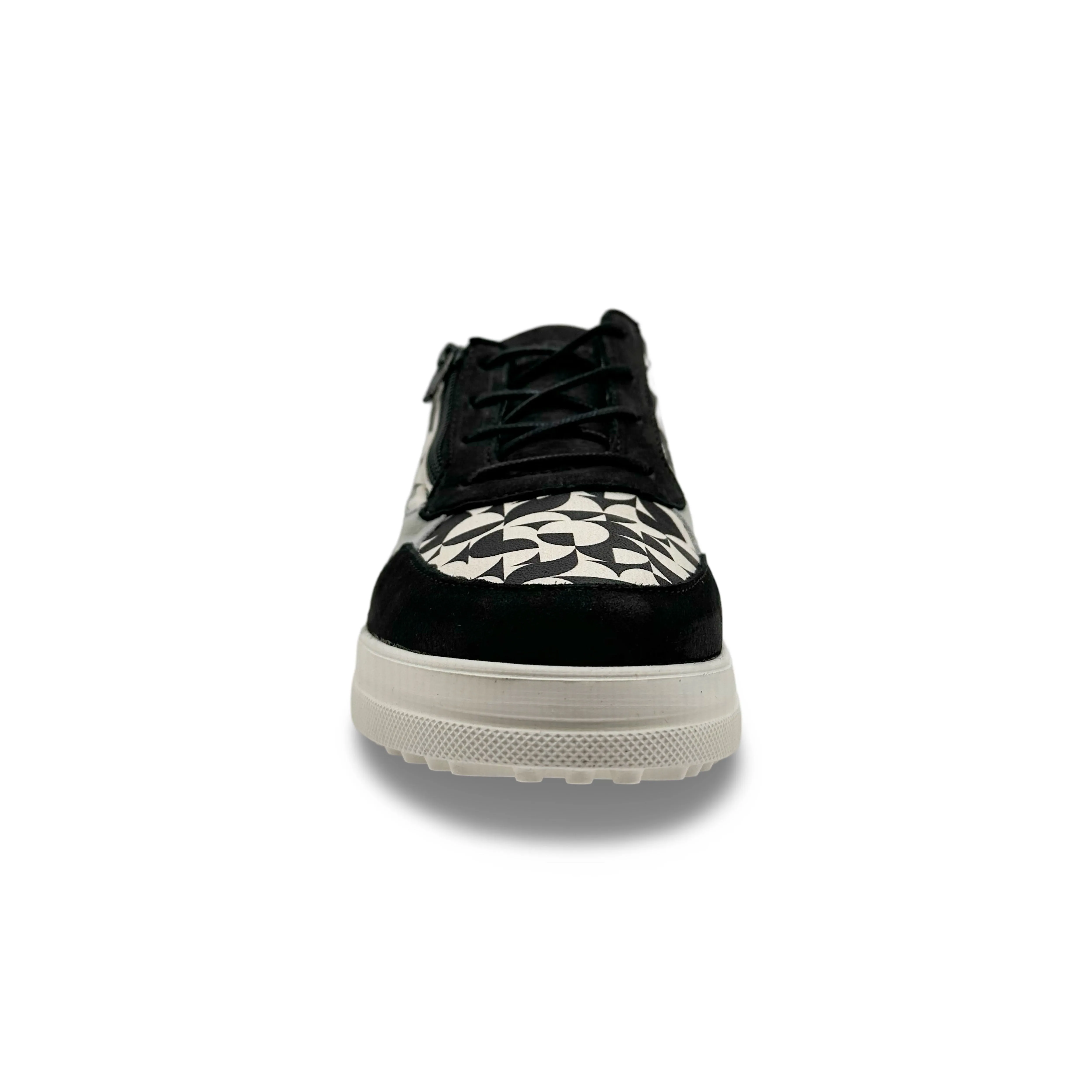 DAPHNE Black & White Sneaker
