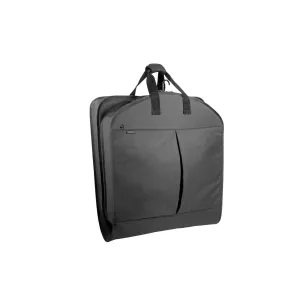 Deluxe Extra Capacity Travel Garment Bag with Pockets 45"