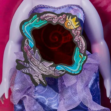 Disney Villains Ursula Fashion Doll, Accessories and Removable Clothes, Standard