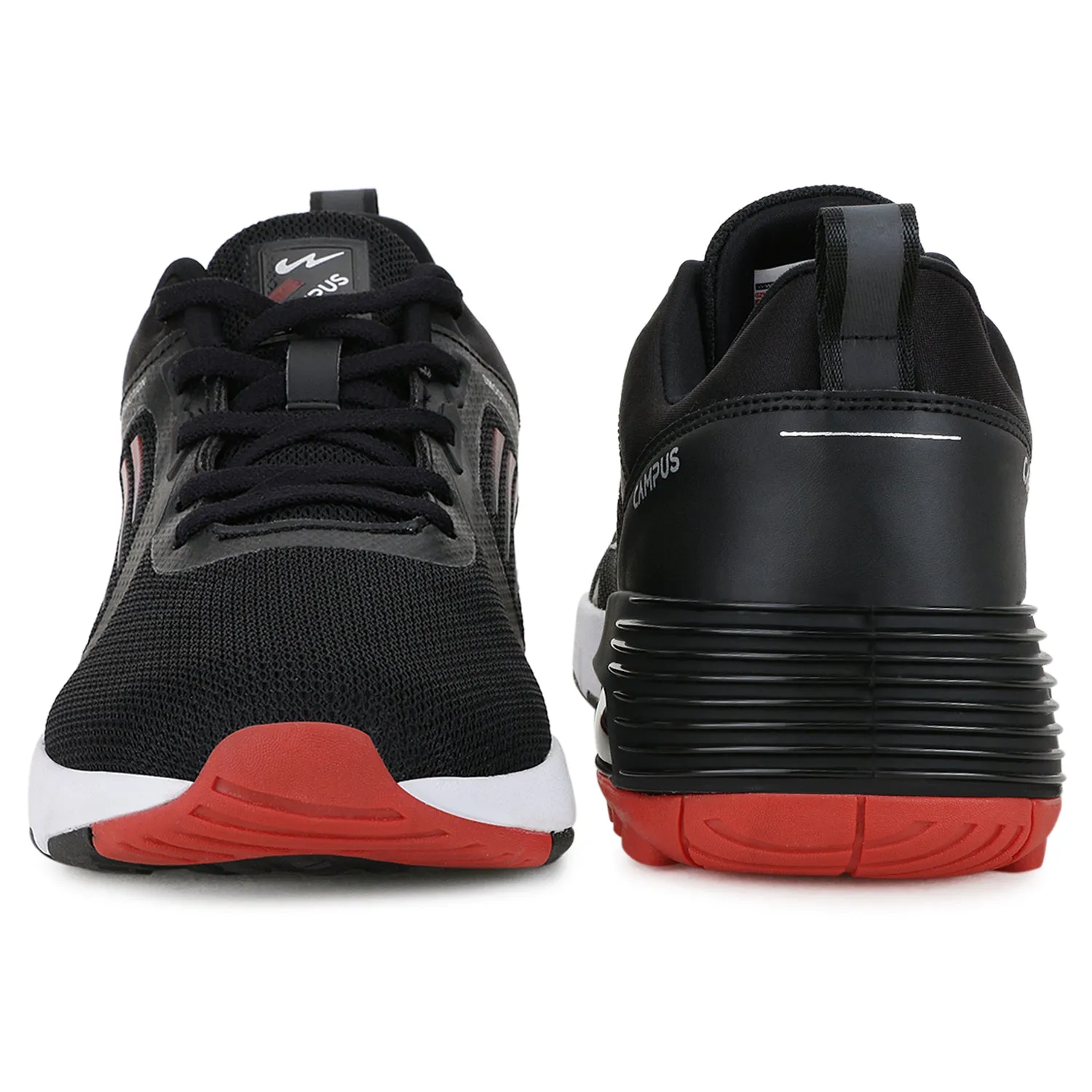 EOS Black Men's Running Shoes