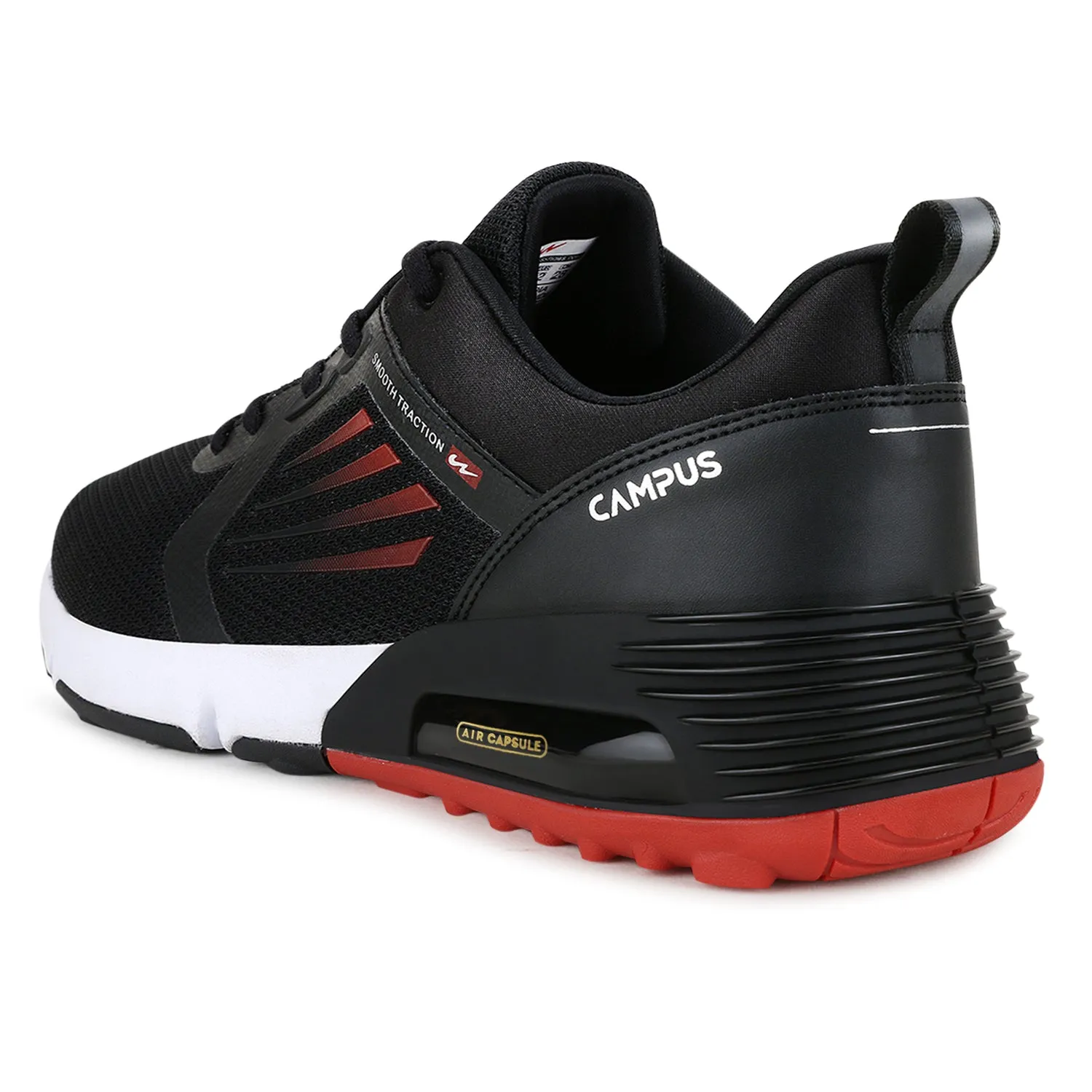 EOS Black Men's Running Shoes