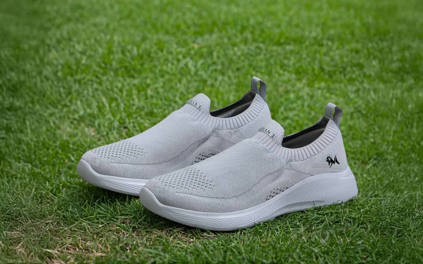 Everyday Basic Slip Ons : Light Grey