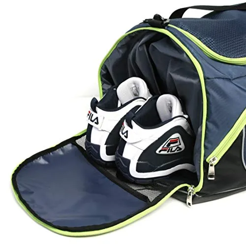 Fila Advantage 19" Sport Duffel Bag, Blue/Lime
