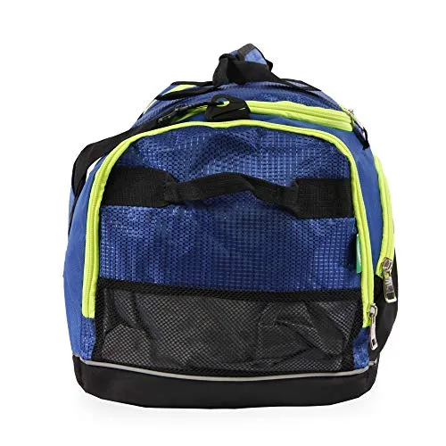 Fila Advantage 19" Sport Duffel Bag, Blue/Lime