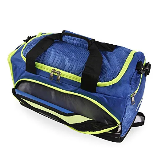 Fila Advantage 19" Sport Duffel Bag, Blue/Lime