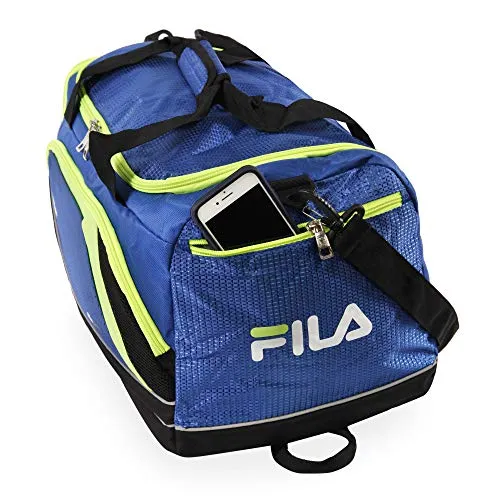 Fila Advantage 19" Sport Duffel Bag, Blue/Lime