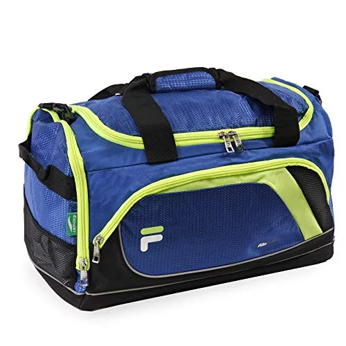 Fila Advantage 19" Sport Duffel Bag, Blue/Lime