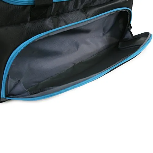 Fila Racer Sm Travel Gym Sport Duffel Bag, Grey/Blue