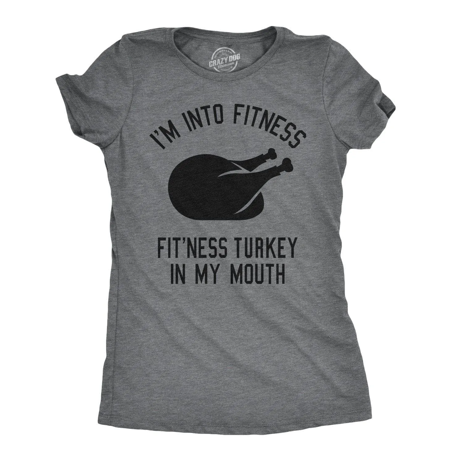 Fitness Turkey In My Mouth Women's T Shirt