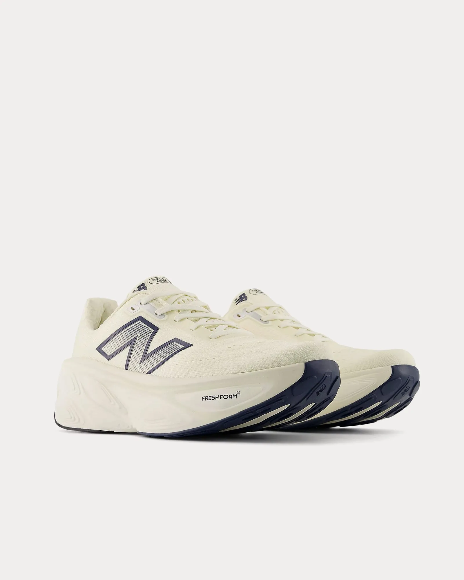 Fresh Foam X More v5 Angora / Sea Salt / Hot Mango Running Shoes