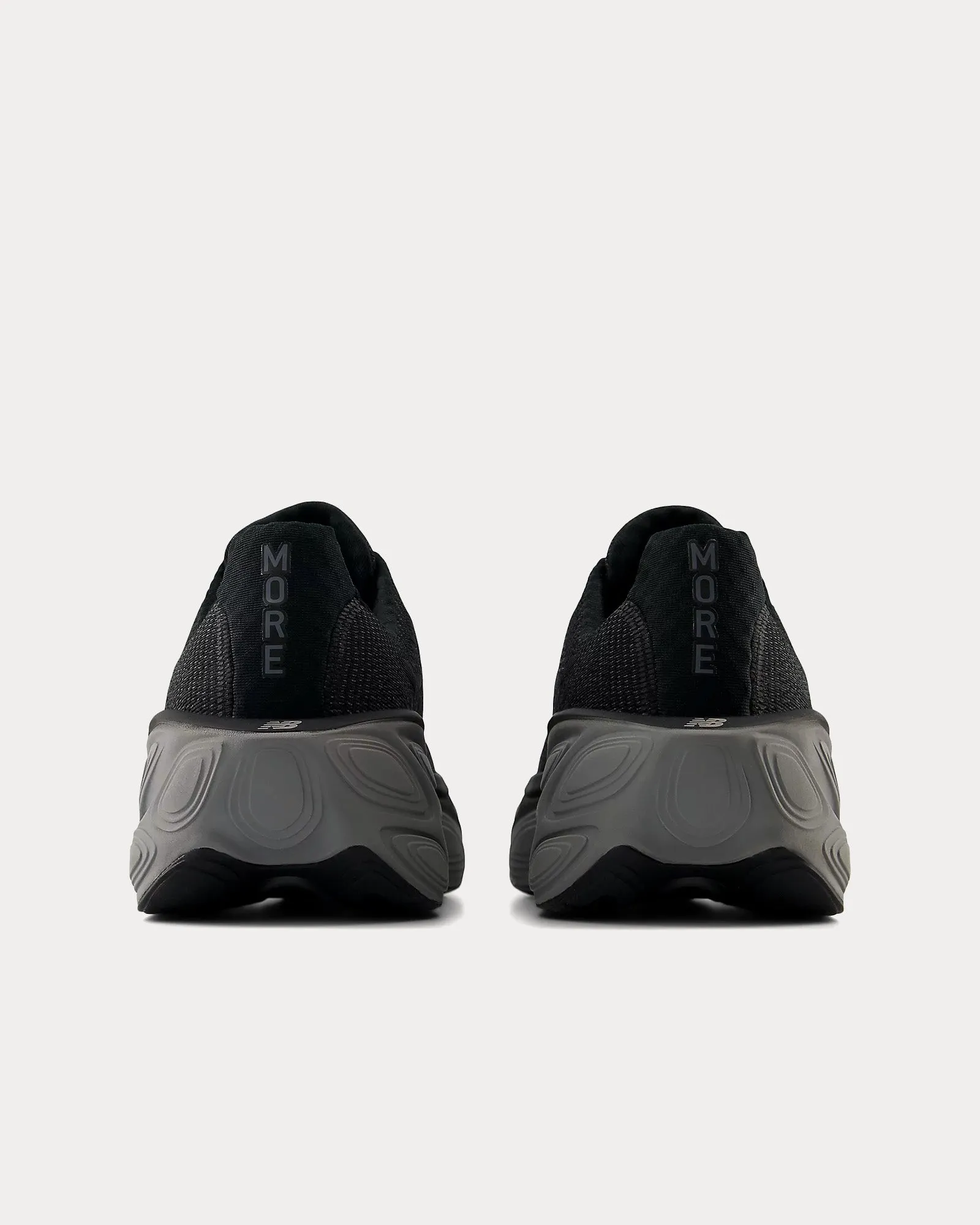 Fresh Foam X More v5 Black / Linen / Silver Metallic Running Shoes