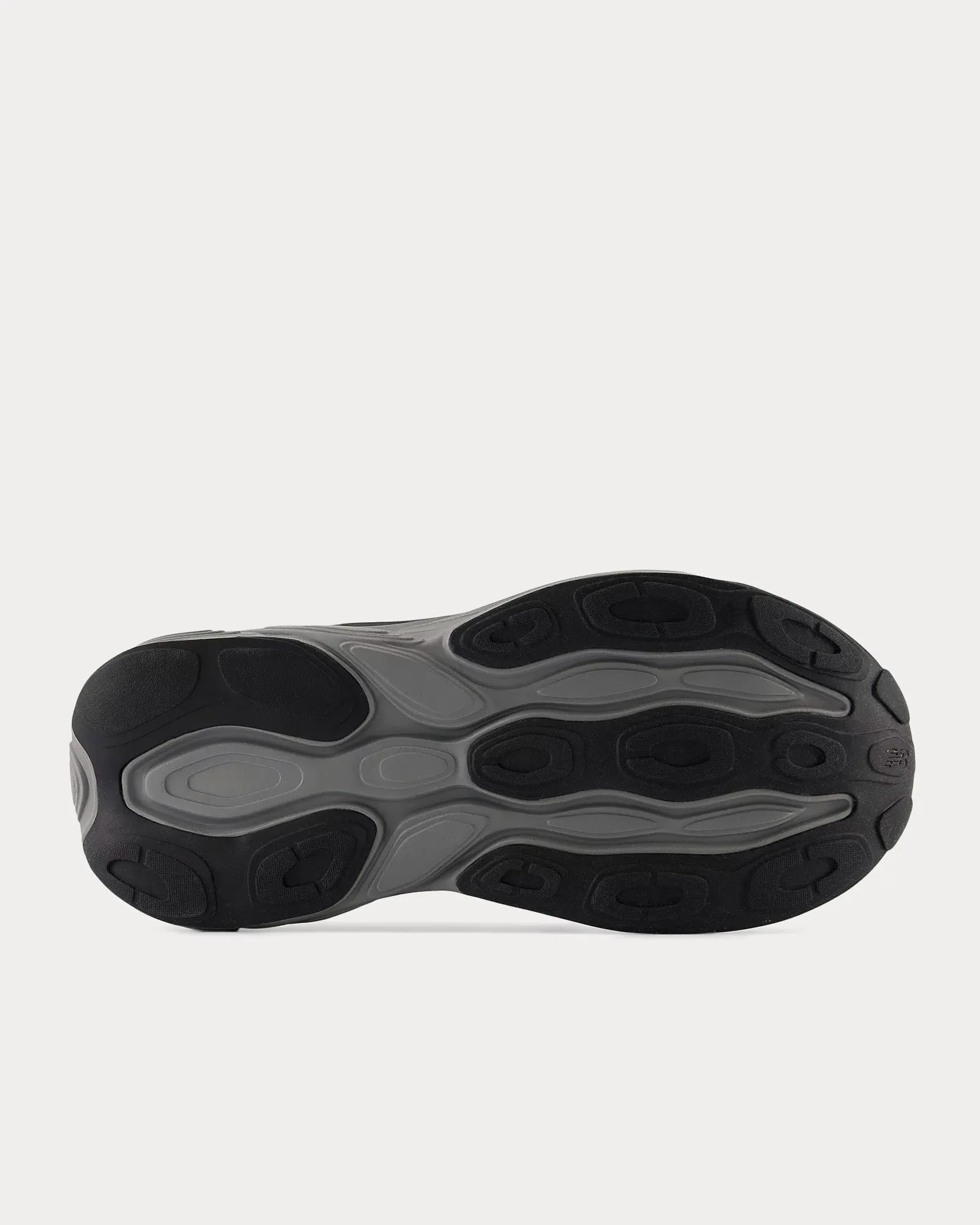 Fresh Foam X More v5 Black / Linen / Silver Metallic Running Shoes