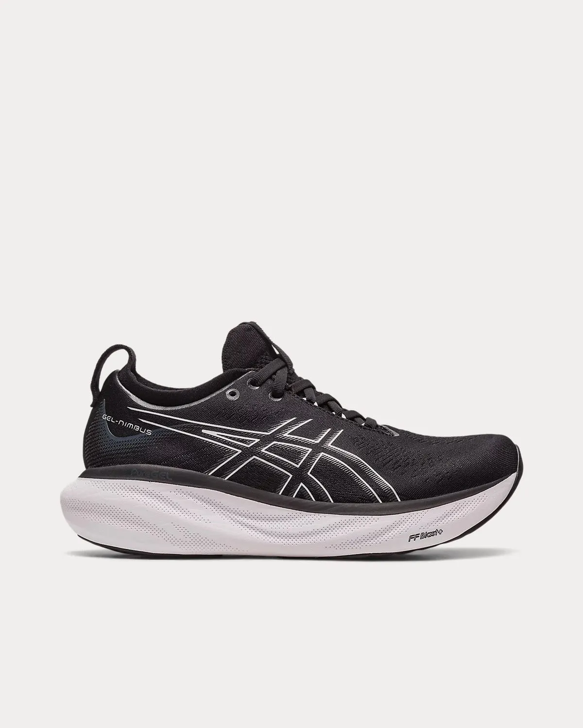 Gel-Nimbus 25 Black / Pure Silver Running Shoes