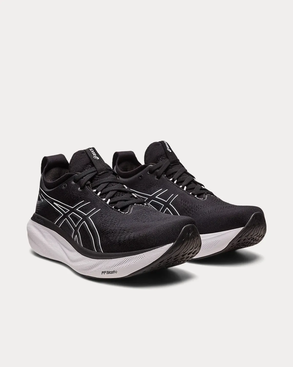 Gel-Nimbus 25 Black / Pure Silver Running Shoes