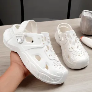 GIGANTIC Clogs For Men Sandals For Men magic white