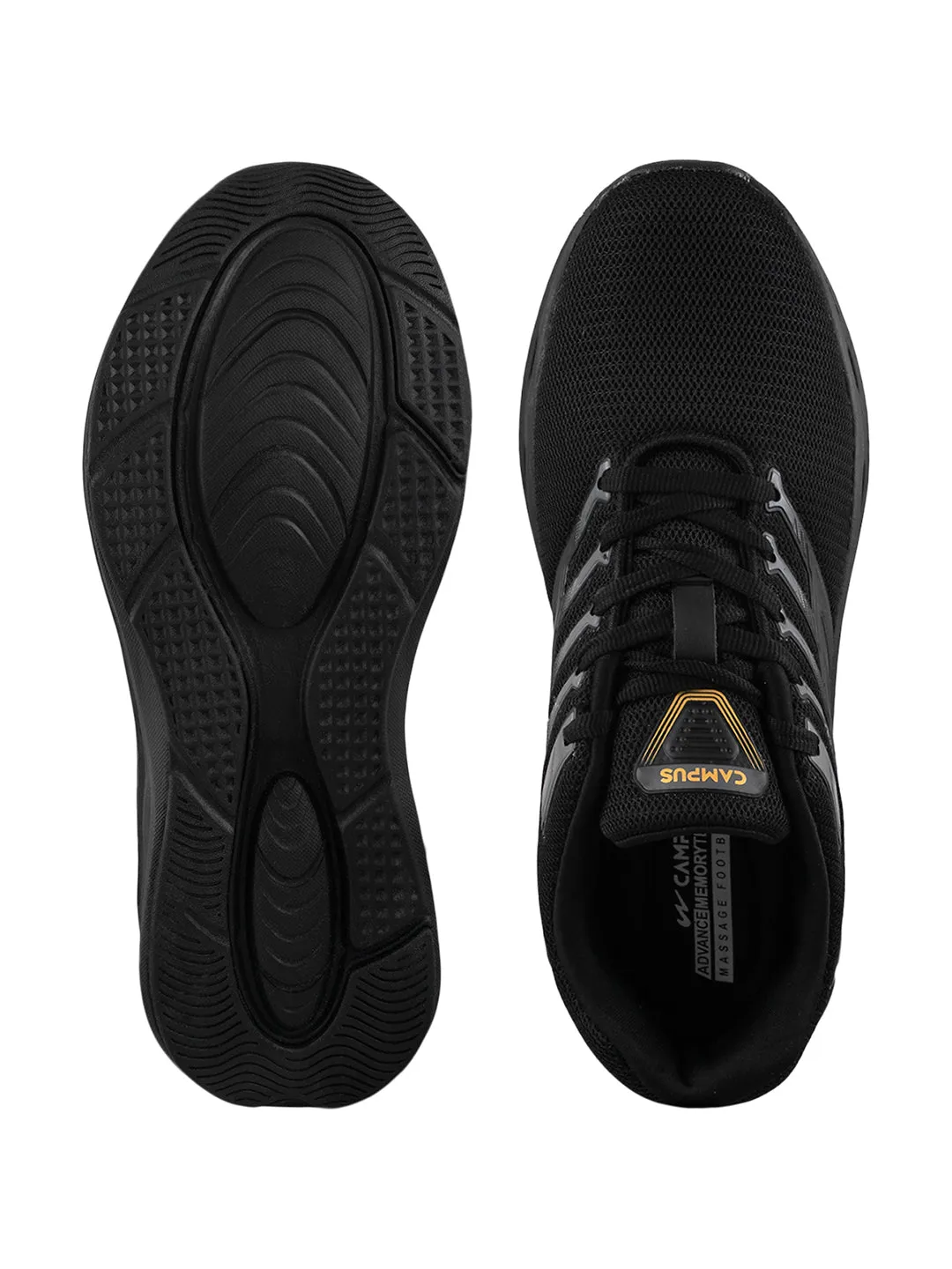 JETTA Black Men's Running Shoes