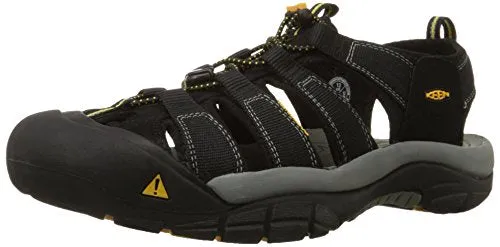 Keen Men's Newport H2 Sandal,Black,11 M US