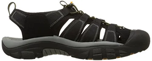 Keen Men's Newport H2 Sandal,Black,11 M US