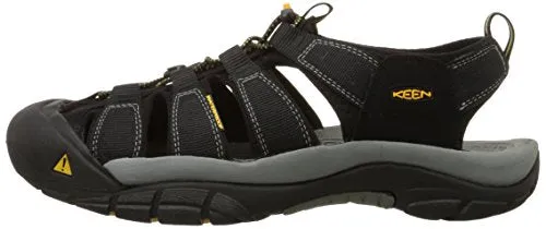 Keen Men's Newport H2 Sandal,Black,11 M US
