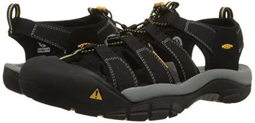 Keen Men's Newport H2 Sandal,Black,11 M US