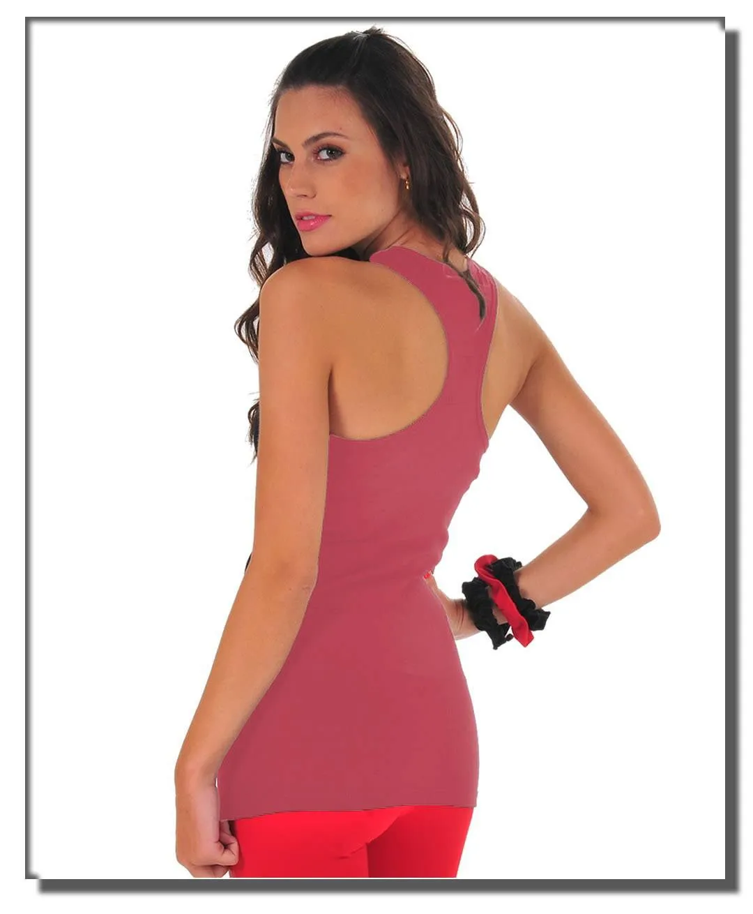 Last Chance!  Bia Brazil Activewear Extra Long Tank TT3281