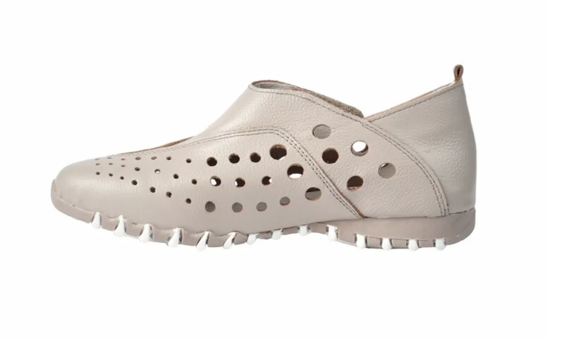 LitFoot Sneaker With Velcro - TAUPA