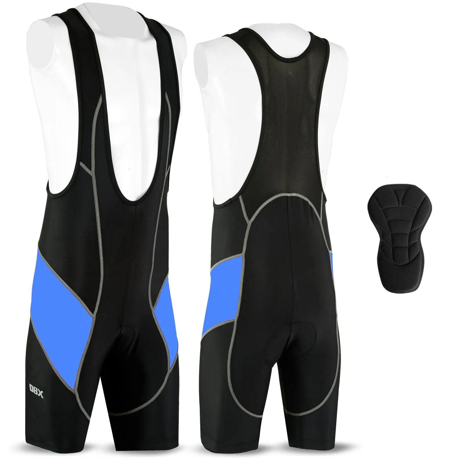 Mens Cycling Bib Shorts Hi-Density Padded MTB Bike Tights Legging