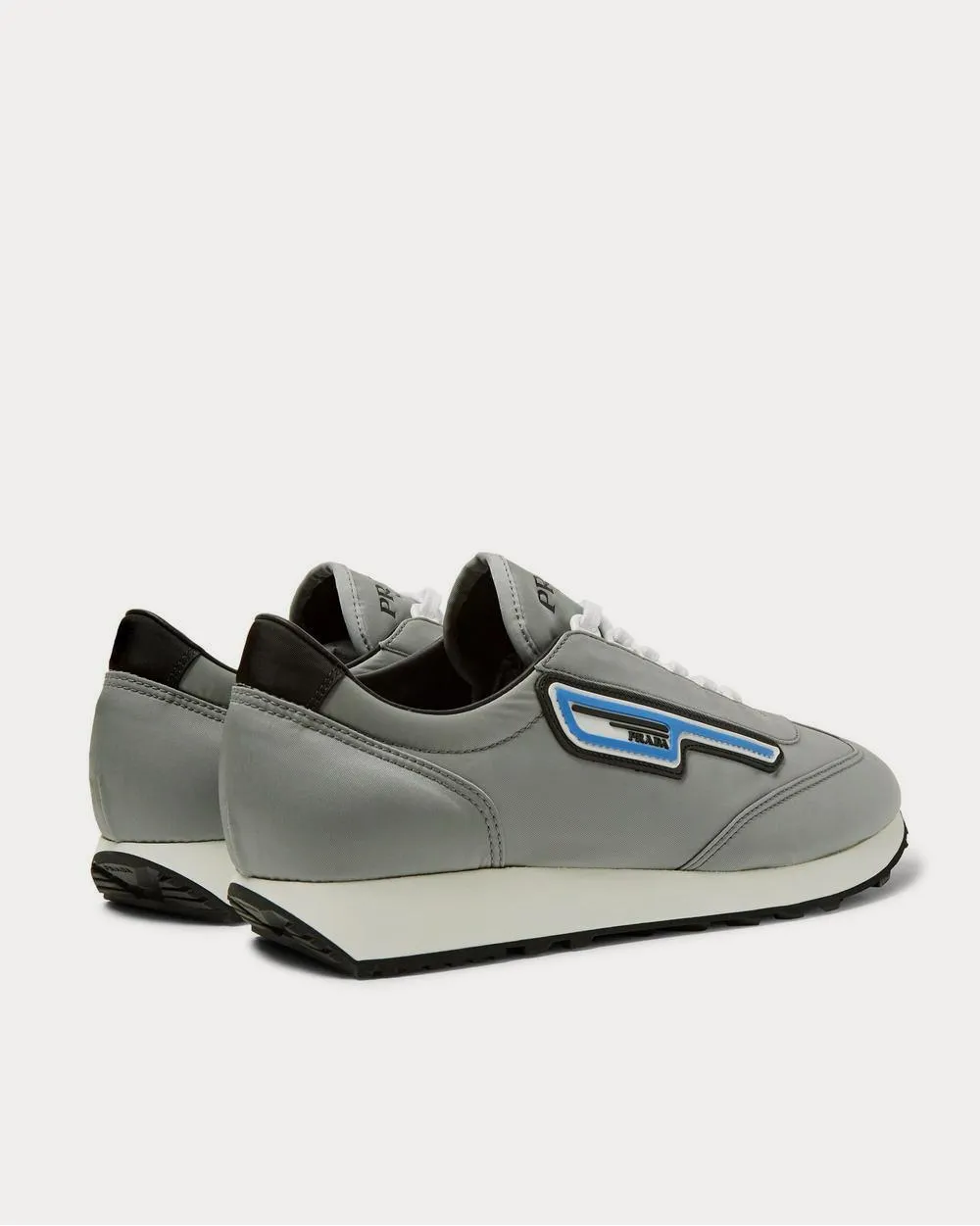 Milano 70 Rubber-Trimmed Nylon  Gray low top sneakers