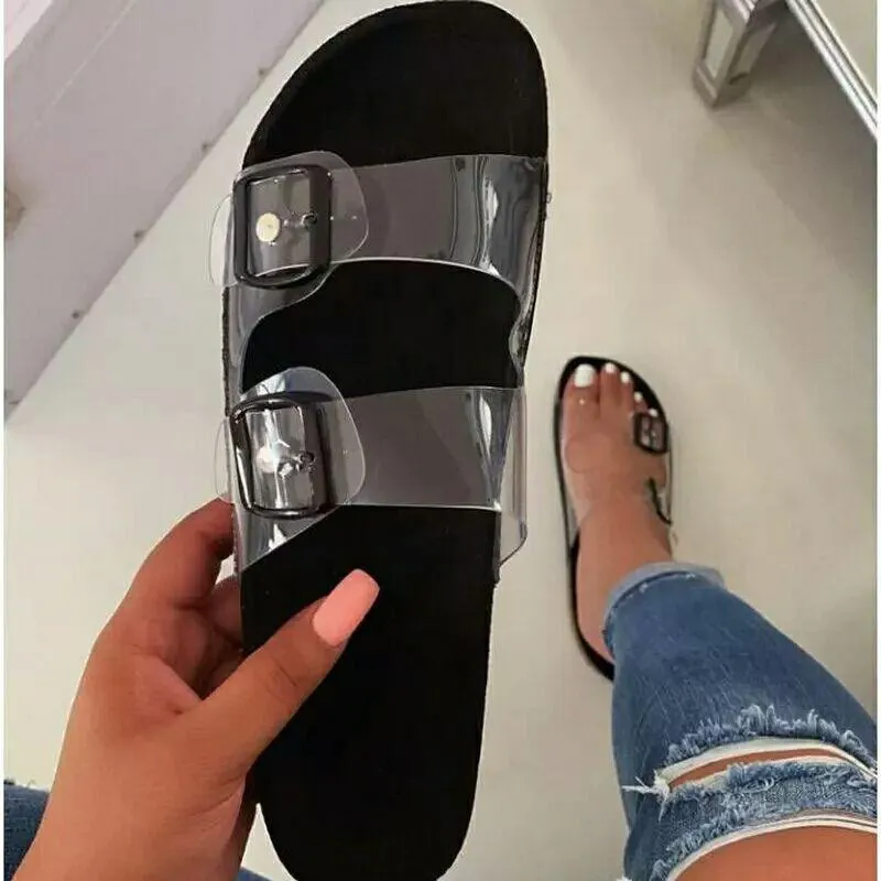 New Crystal Shoes Slippers Beach Shoes