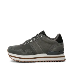 Nora III Suede Plateau - Dark Grey