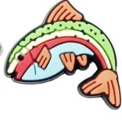 Owllaser 3D DIY Fishing Series Shoe Charms, for Crocs Shoes(21Pcs)