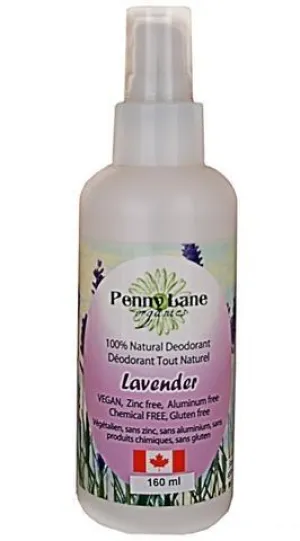 Penny Lane Organics - Spray Deodorant Lavender - 160mL