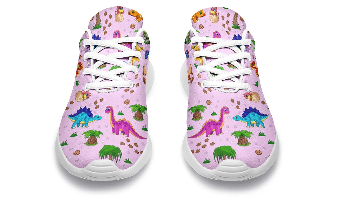 Pink Baby Dinos Sneakers